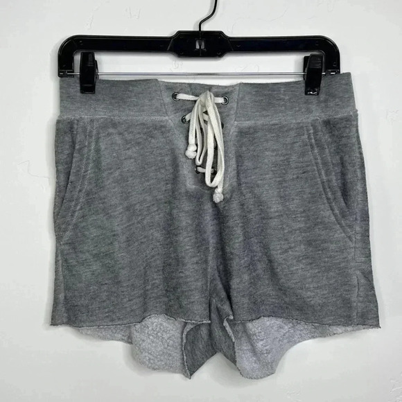 Wildfox Laceup Sweat Shorts - Picture 1 of 7